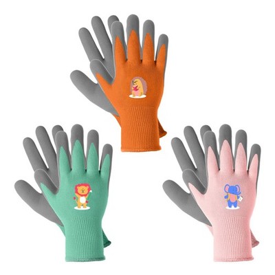 3 Paar Kinder Arbeitshandschuhe Gartenhandschuhe Kinder für 810 Jahre, Rutsch...