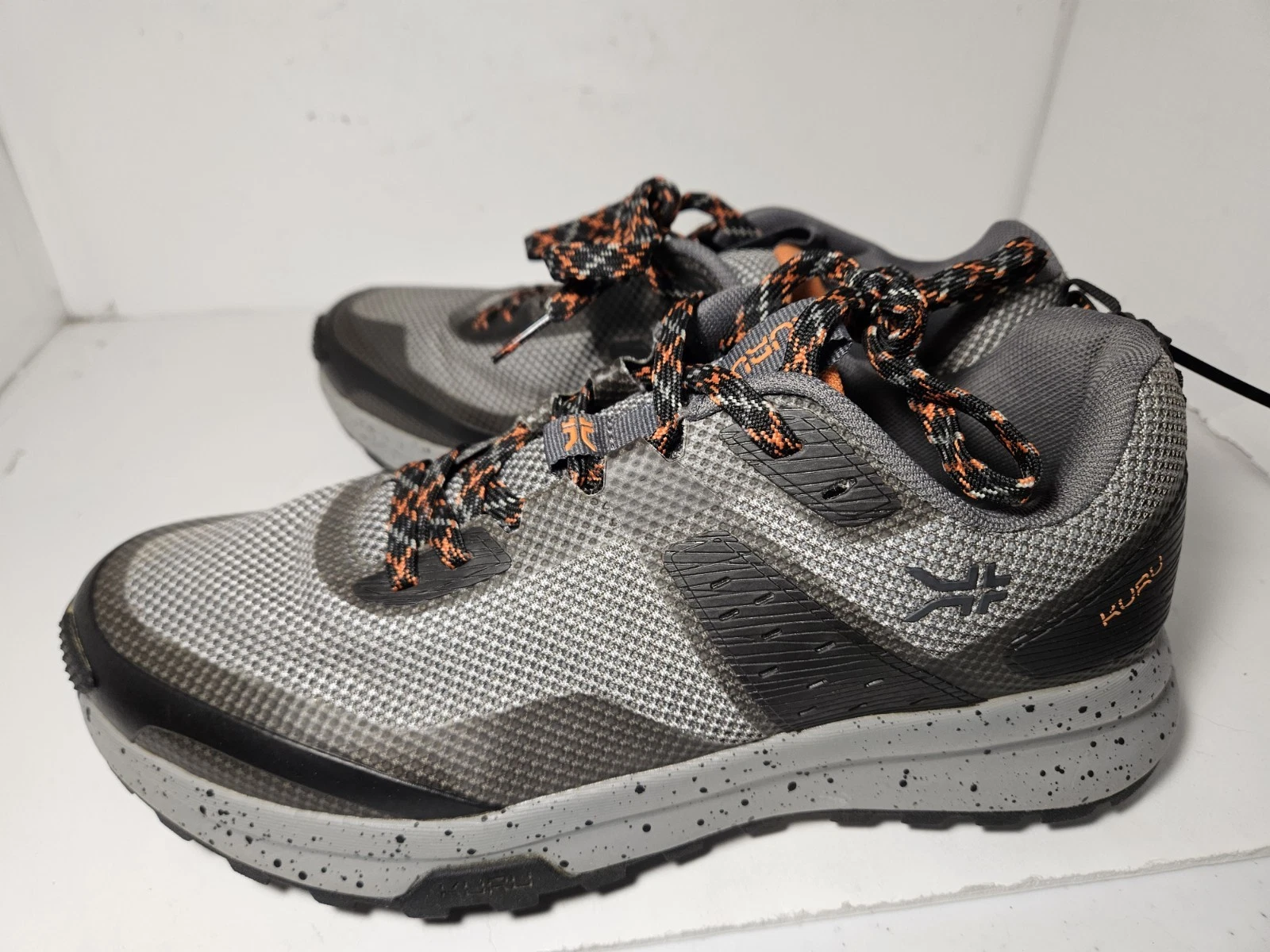 Kuru Atom Trail Hiking Low Gray Athletic Shoes Men's Size 8 M