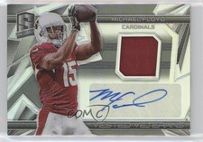 2015 Panini Spectra Vested Veterans /99 Michael Floyd #VV-MF Auto 0af
