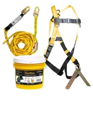 Guardian 00815 Rooftop Safety Kit - 50 ft Vertical Lifeline Assembly  new