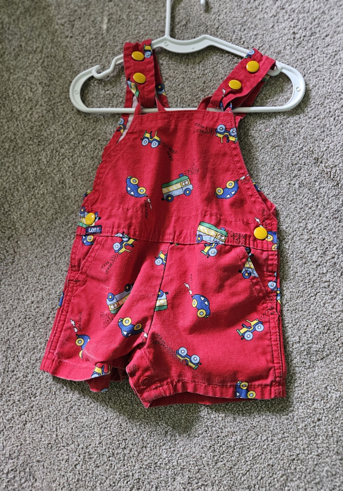 Vintage Lee Boy's 24 Months shortalls Papertag USA