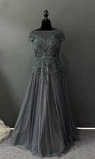 Jade Couture By Jasmine Women  s Size 08 Iron Mother Of The Bride Dress