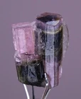 6.60 CARATS TWIN PINK CAP TOURMALINE WITH ALBITE @ AFGHANISTAN, J-97