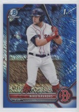2022 Bowman Chrome Prospects Blue Shimmer Refractor 69/150 Niko Kavadas 0a8t