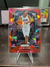 2019-20 Panini Prizm - Louis Williams #126 Red Cracked Ice Prizm