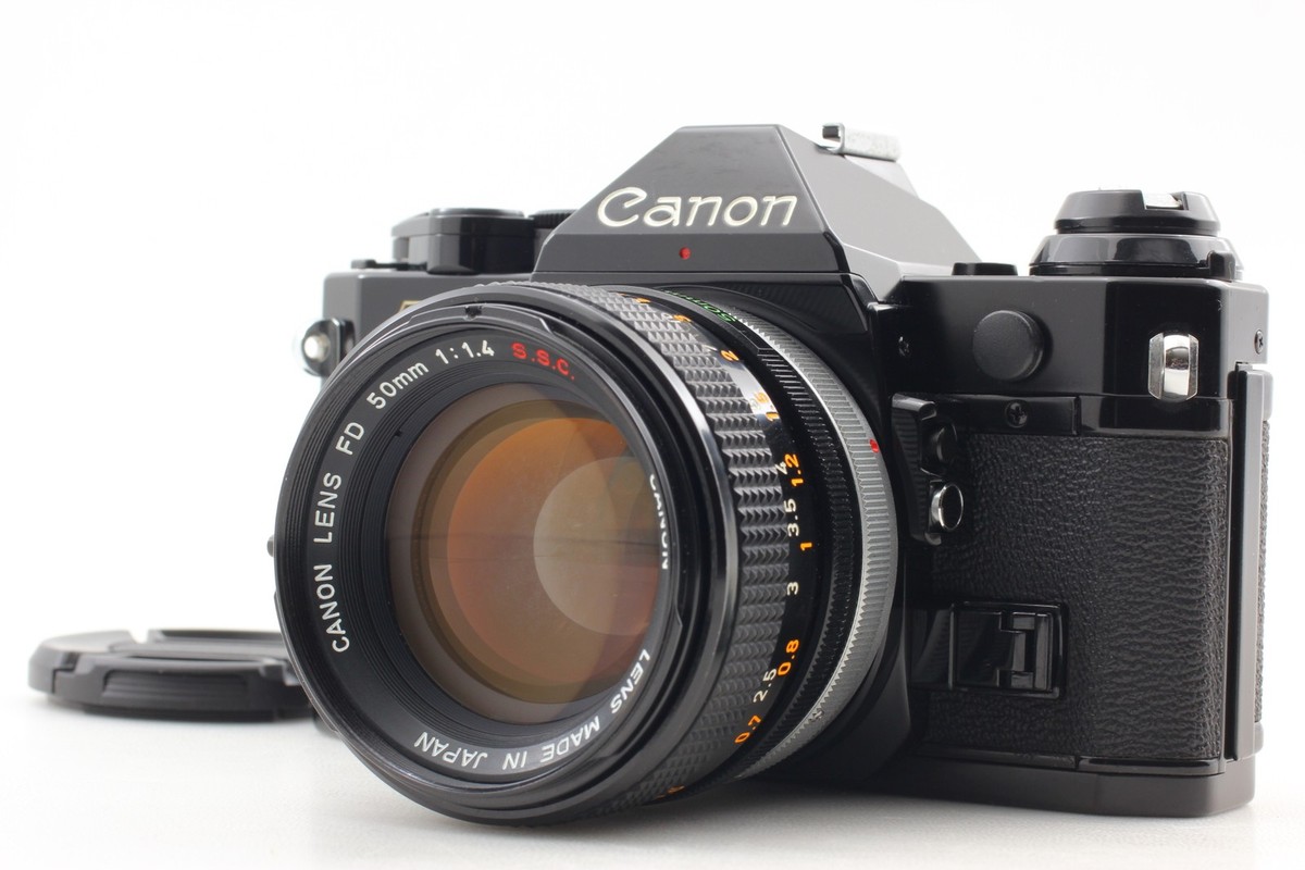 Exc+5] Canon AE-1 Program 35mm Film Camera FD 50mm f/1.4 SSC
