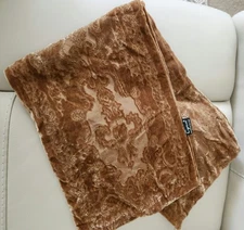 Cejon Sheer Camel Brown Scarf