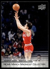 2014-15 Upper Deck NCAA March Madness Vinny Del Negro #VN-1 NC State Wolfpack