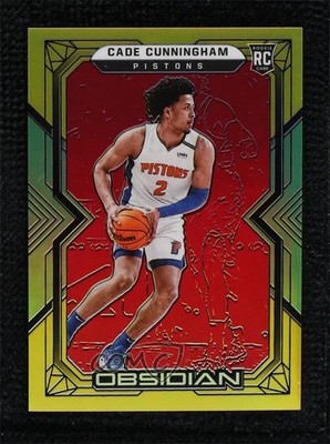2021-22 Panini Obsidian 83/99 Cade Cunningham #151 Rookie RC g9t