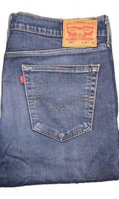 Levi's 541 Men's Medium Wash Blue Denim Jeans 36x34