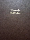 1964-2003 JFK Kennedy Half Dollars Partial Set of 72 AU/BU Coins DANSCO ALBUM
