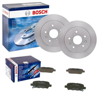 BOSCH BREMSSCHEIBEN 278mm + BELÄGE HINTEN passend für SWIFT 3 III MZ EZ