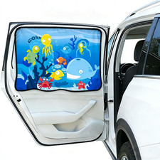 Magnetic Car Window Shade for Baby,Blackout Car Window Curtain,Car Shades for Si