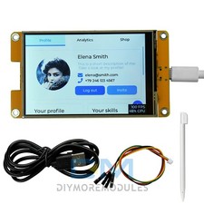 ESP32 WiFi Bluetooth Development Board Dual-core 32-bit 4.0" Smart Touch Display