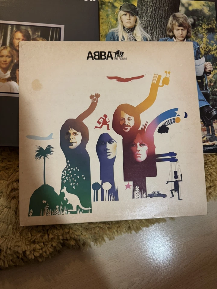 ABBA Vinyl job lot 9 x albums 12” record 33rpm music records vinyl album pop - Image 2 of 4