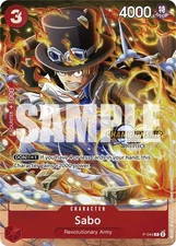 Sabo (CS 2024 Event Pack) (P-044/241) One Piece Promotion Cards LP FOIL