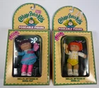 Vintage 1984 Cabbage Patch Kids Poseable Figure Lot of 2 Nora Jo & Nora Pat NOS