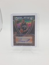 2020-21 Panini Obsidian Galaxy Electric Etch Orange /25 Chuma Okeke Auto 