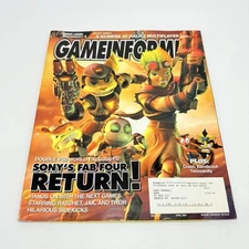GAME INFORMER: SONY FAB FOUR RETURN! & CRASH BANDICOOT-- ISSUE 132 APRIL 2004