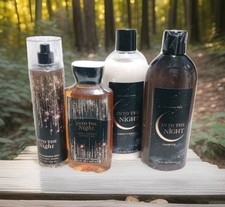 Bath Body Works Into The Night Fragrance Mist,Shower Gel, Shampoo,Conditioner