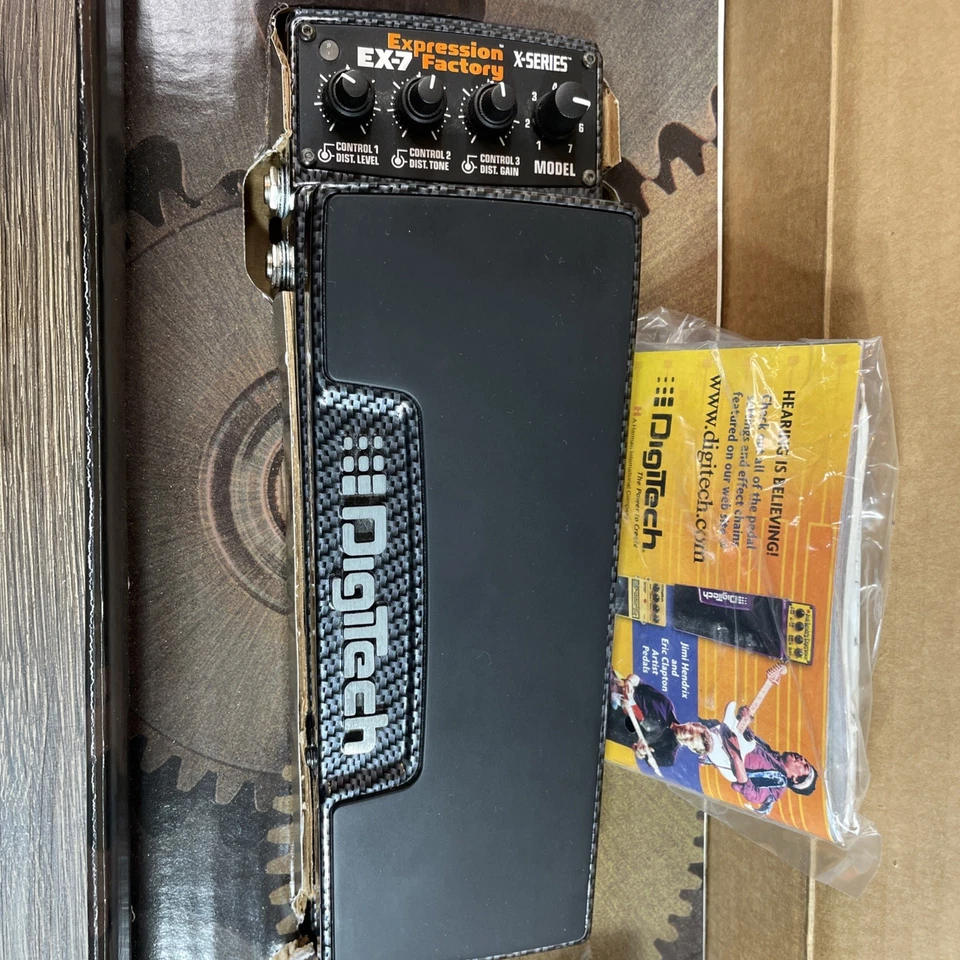 Digitech EX-7 Expression Factory X-SERIES Pedal  Tested And Working! 🔥🔥🎸🎸🎸 - Image 2 of 4