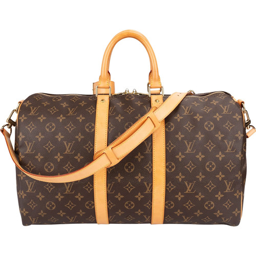 Louis Vuitton Monogram  Keepall 45 Bandoulière Travel Bag    Tasche
