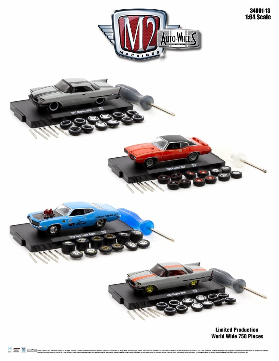 M2 Machines Auto-Wheels R13 - 1957 Chrysler 300C - 1:64 Scale