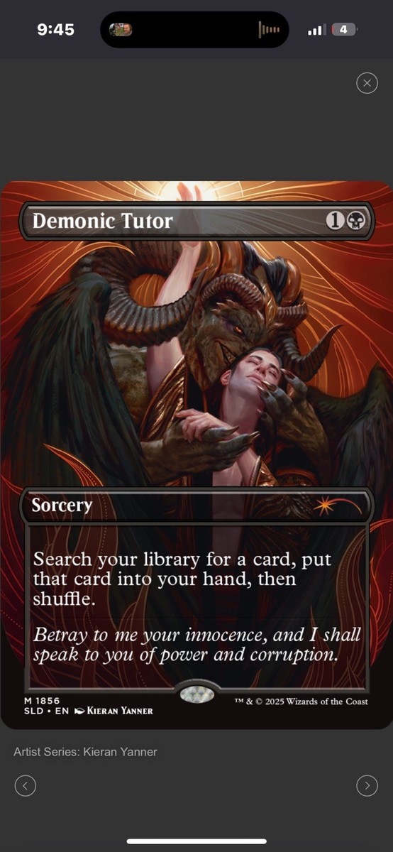 MTG Secret Lair Kieran Yanner Magic The Gathering Artist Series MTG Secret Lair Kieran Yanner Magic The Gathering Artist Series