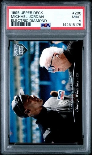 1995 Upper Deck Michael Jordan Electric Diamond PSA 9 LOW POP