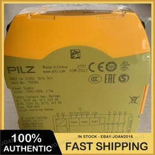 1pcs New     PILZ     750104     PNOZ s4 24VDC 3 n/o 1 n/c