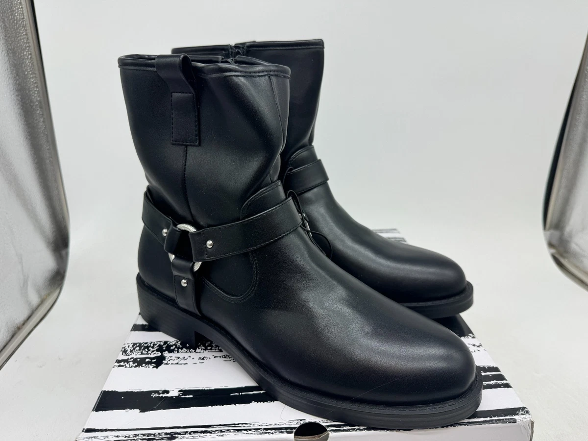 DV Dolce Vita “Haddie” Black Suede Ankle Platform Boots MSRP $140 https://shopstyle.it/l/cvWOt 50 percent off Womens Platform  main image 3