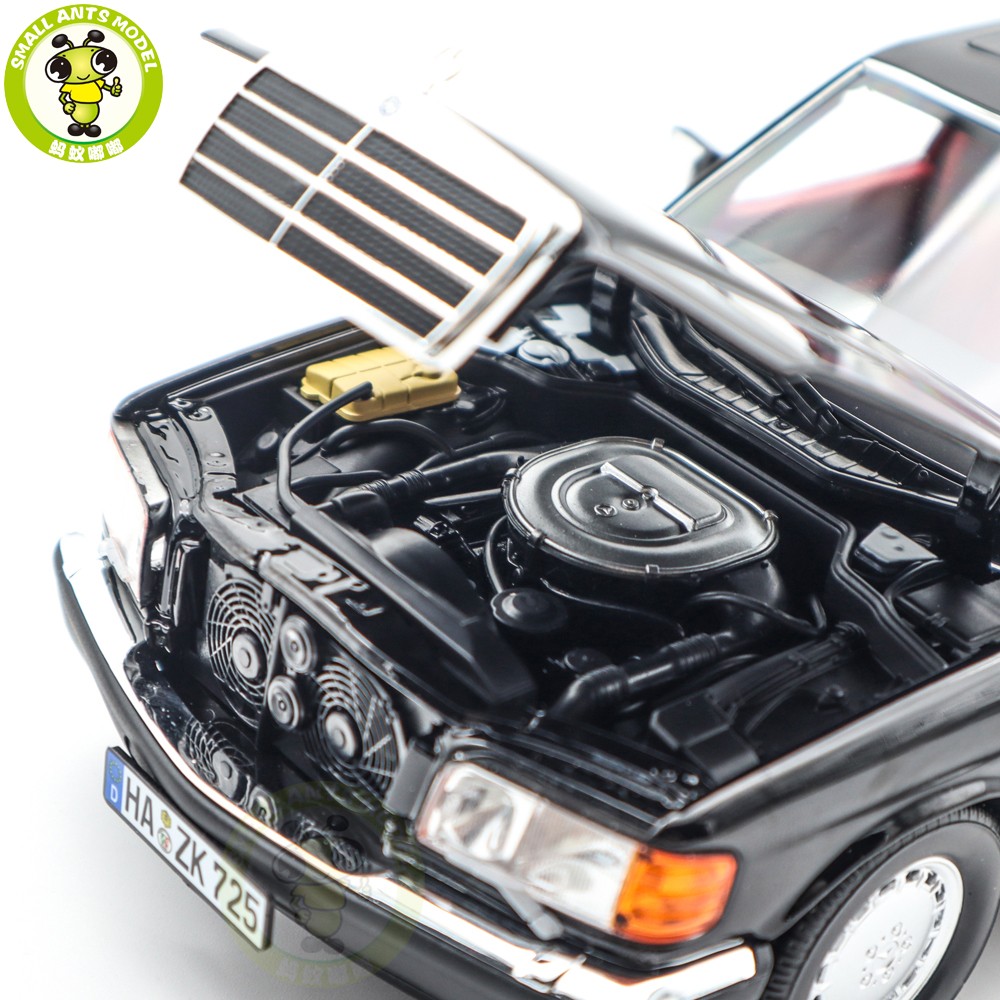 1/18 Mercedes Benz 560 SEL 1991 W126 Norev 183788 Black Diecast