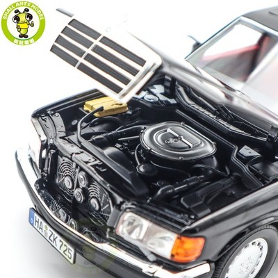 1/18 Mercedes Benz 560 SEL 1991 W126 Norev 183788 Black Diecast