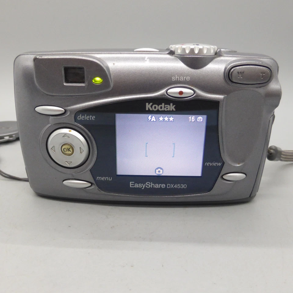 Kodak Digital Camera EasyShare DX4530 5.0MP Silver Tested - Image 3 of 4