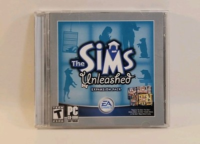 The Sims Unleashed Expansion Pack PC CD-ROM 2 Disc Video Game EA Games w1s3 3014