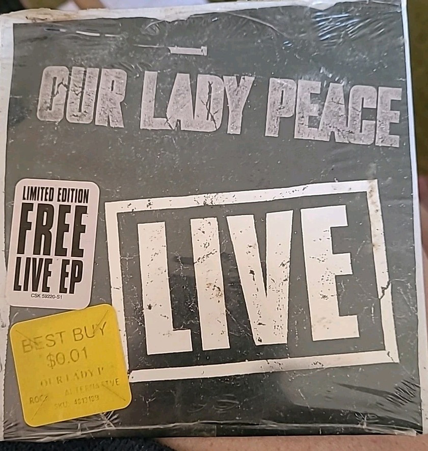 Live [EP] by Our Lady Peace (CD) SEALED