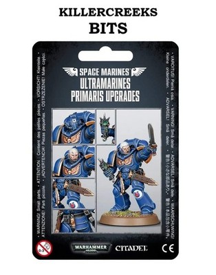 40K Space Marines Ultramarines Upgrades Primaris OOP Bits Bitz Multi Listing