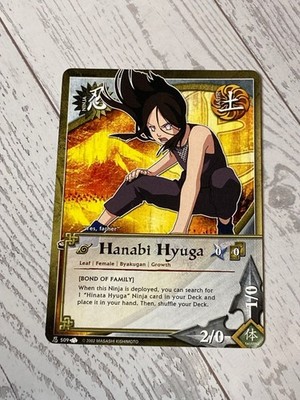 Naruto CCG Hanabi Hyuga #509 Trading Card Collectible