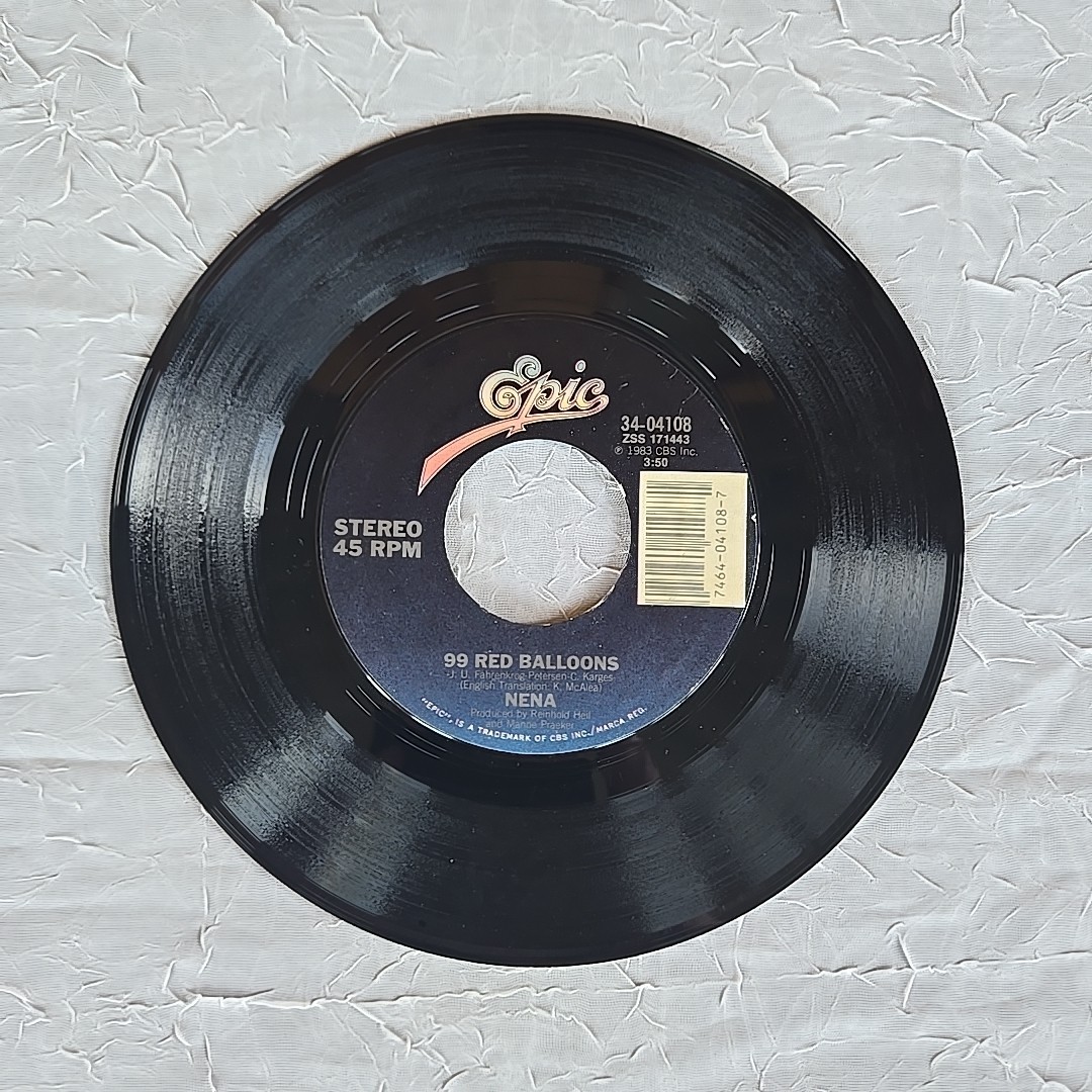 Nena / 99 Luftballons and 99 Red Balloons / 45 RPM | eBay