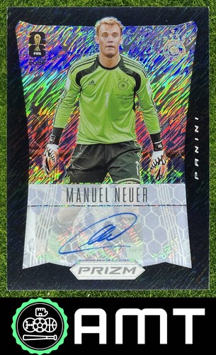 Manuel Neuer 2026 Panini Prizm World Cup 1/1 Throwback Auto Black Shimmer FOTL