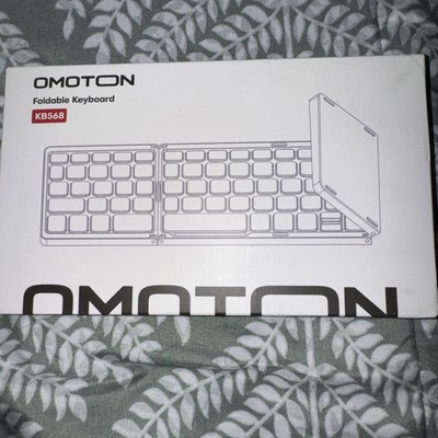 OMOTON Foldable Bluetooth Keyboard with Touchpad, Wireless Folding Keyboard
