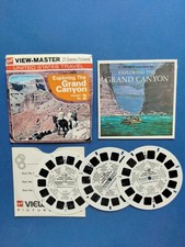 EXPLORING THE GRAND CANYON PACKET NO. 2 AZ A370 Viewmaster 3 reels PACKET SET