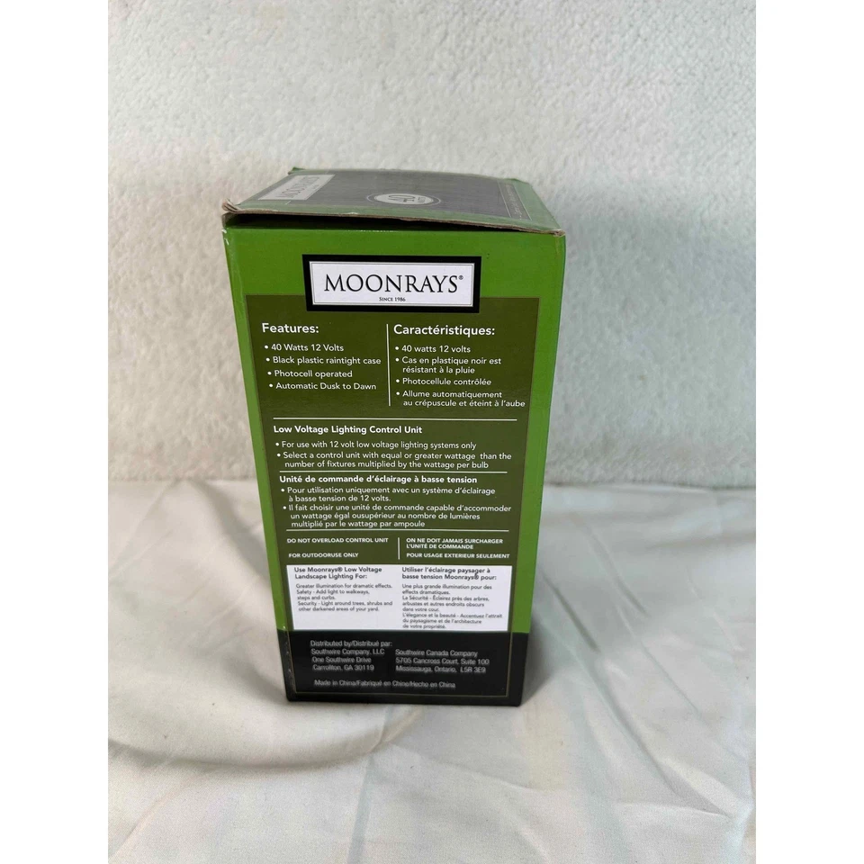 Moonrays 40 Watts Low Voltage Lighting Control Unit Photocells Dusk Dawn 95438 - Image 4 of 4