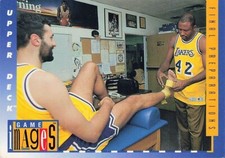 Lakers Final Preparations Upper Deck 1993-94 Basketball Card #457