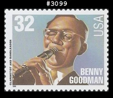USA5 #3099 MNH Benny Goodman