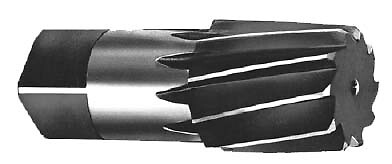 2'' Taper Pipe Reamer, HSS, LH Spiral Flute, RH Cut, USA Made by L&I