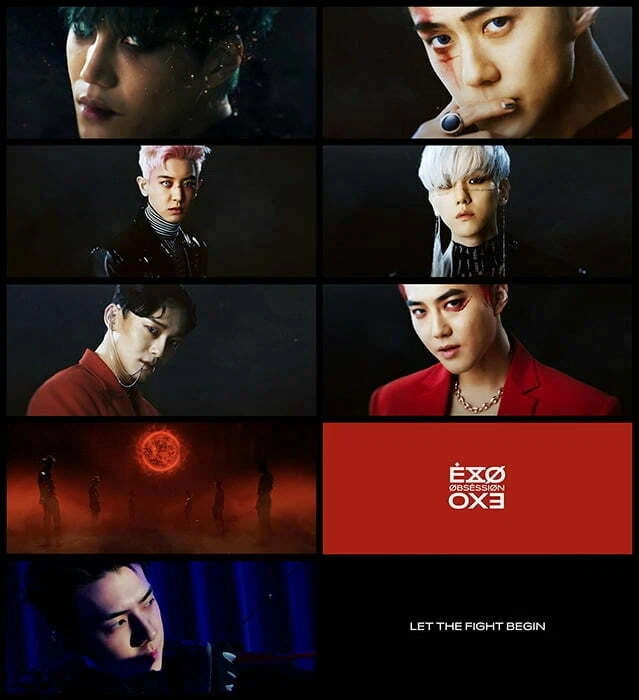 EXO OBSESSION 6º Álbum OBSESSION Ver CD + Libro de Fotos + Letra + Póster F + 2 Tarjetas SELLADAS Foto 2 de 4
