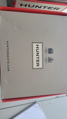 1 Paar Hunter Winterboots Dark Silver Hail grey Größe 38 Neu original verpackt
