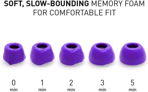 ADV Eartune Fidelity UF- A Premium Memory Foam Tips for AirPods Pro (Purple) - Picture 8 of 8