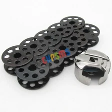 'M' Bobbin Case #18045 & Bobbins #18034B FIT FOR Consew 206RB 225, 226, 226R